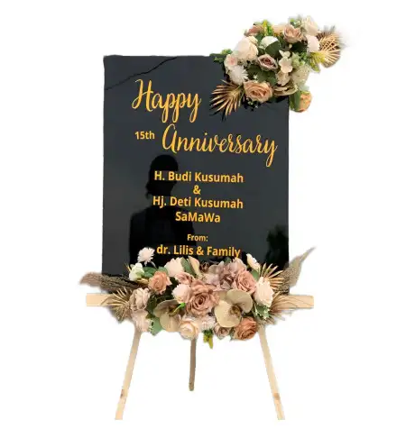 Papan Bunga Akrilik Air Tawar Barat